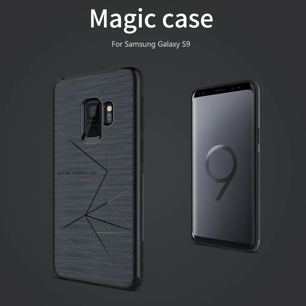 Чехол NILLKIN Magic для samsung Galaxy S8/S9/S9+/s10/S10+ чехол QI беспроводной зарядный приемник задняя крышка чехол магнитный автомобильный держатель