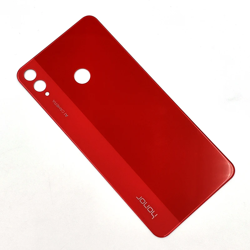 

Back Glass Cover For Huawei Honor 8X Battery Housing Cover Rear Door Phone Back Replacement Repair Parts With Logo 6.5 Inch