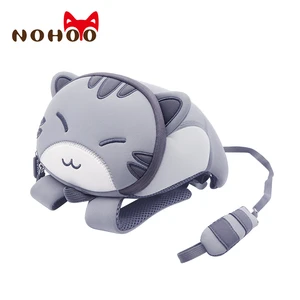 рюкзак детский NOHOO школьные сумки 3D мультяшный водонепроницаемый рюкзак для девочки школьный рюкзак для детского сада, Детский рюкзак с животными,Анти-потерянный   детские школьные сумки, Легкий и дышащий рюкзаки дл