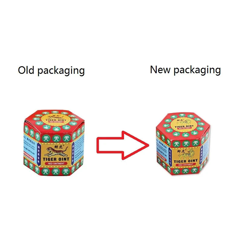 5 шт. травяной снять Ltching красный тигровый бальзам против боли боль в мышцах