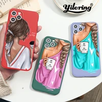 fashion women phone cases for iphone 12 11 pro max x xs xr 7 8 plus se2 2020 12 mini soft tpu case cover for iphone 11 pro shell