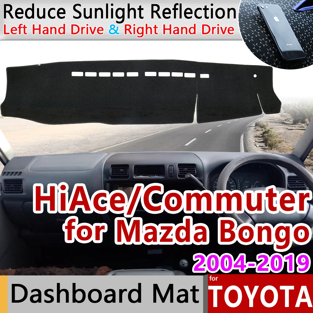 Противотуманные фары для Toyota HiAce Commuter RegiusAce Mazda Bongo 2004 ~ 2019 Противоскользящий