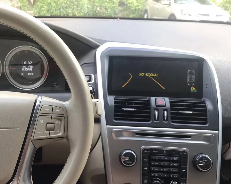 8,8 дюймов RAM2G Android 8,0 PX6 Автомагнитола стерео для Volvo XC60 2009- gps навигация поддержка поездки informaiton full touch