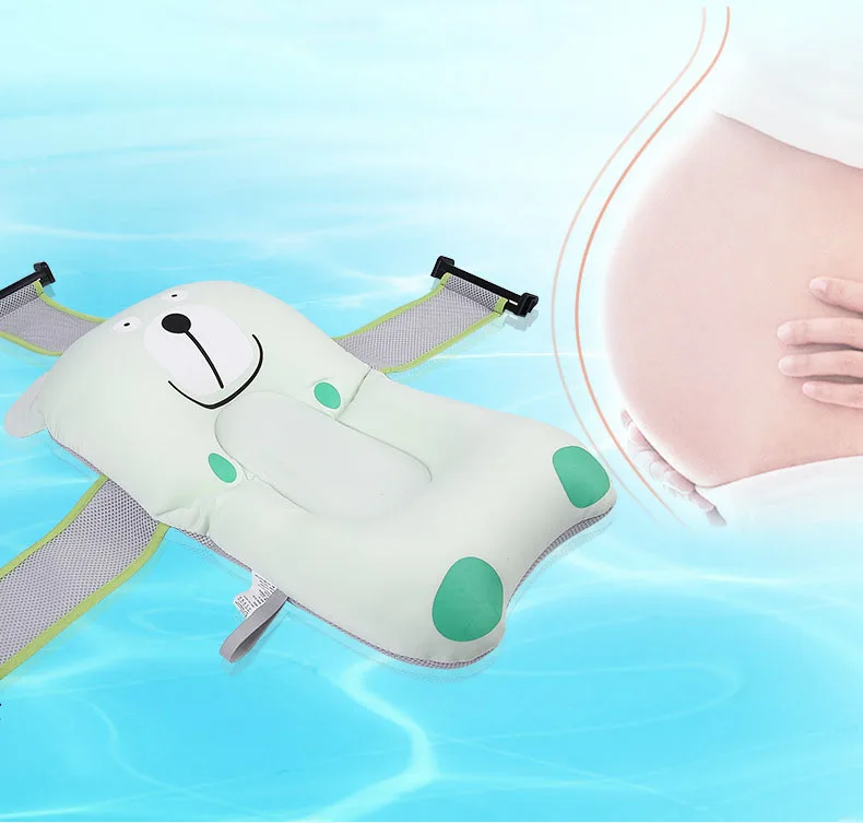 Коврик для ванны новорожденных Складной подставка стула сиденье поддерживающий