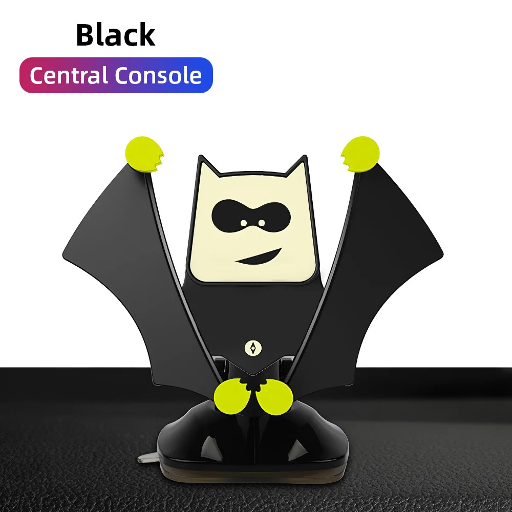 Black Dashboard Милый безопасный держатель для телефона для iPhone XS X XR Air Vent Clip Mount No Magnetic держатель на присоске приборной панели - Цвет: Black Dashboard