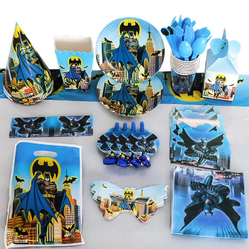 

Happy Birthday Holiday Party Disposable Tableware Supplies Baby Show Paper Plate Cup Paper Towel BAG