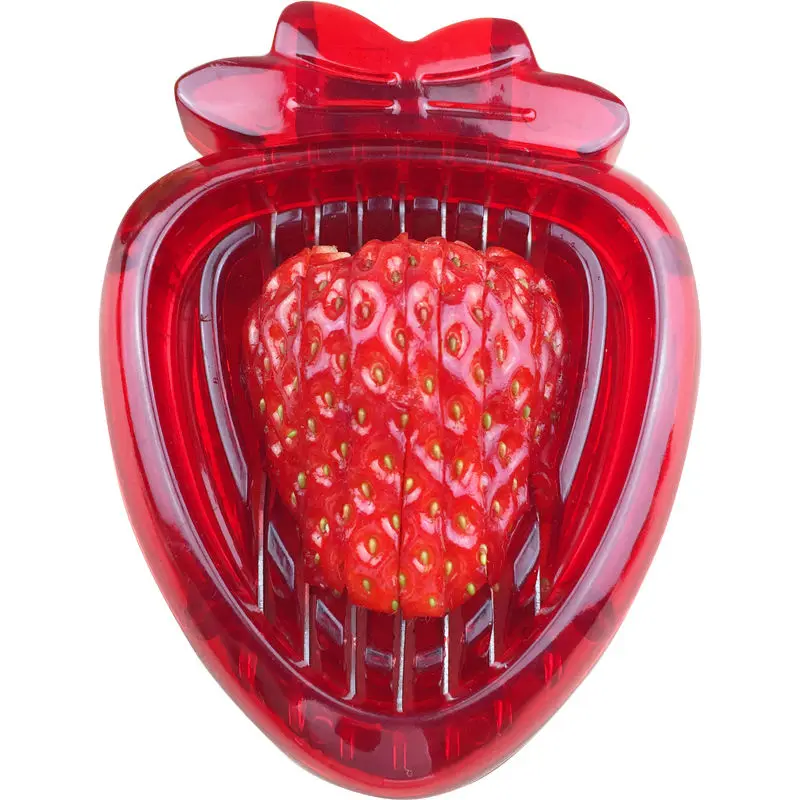 

Strawberry Slice Magic Device, Strawberry Slicer, Cake Fruit Platter, Kitchen Slicing Tool,Strawberry Segmentation Tool Gadgets