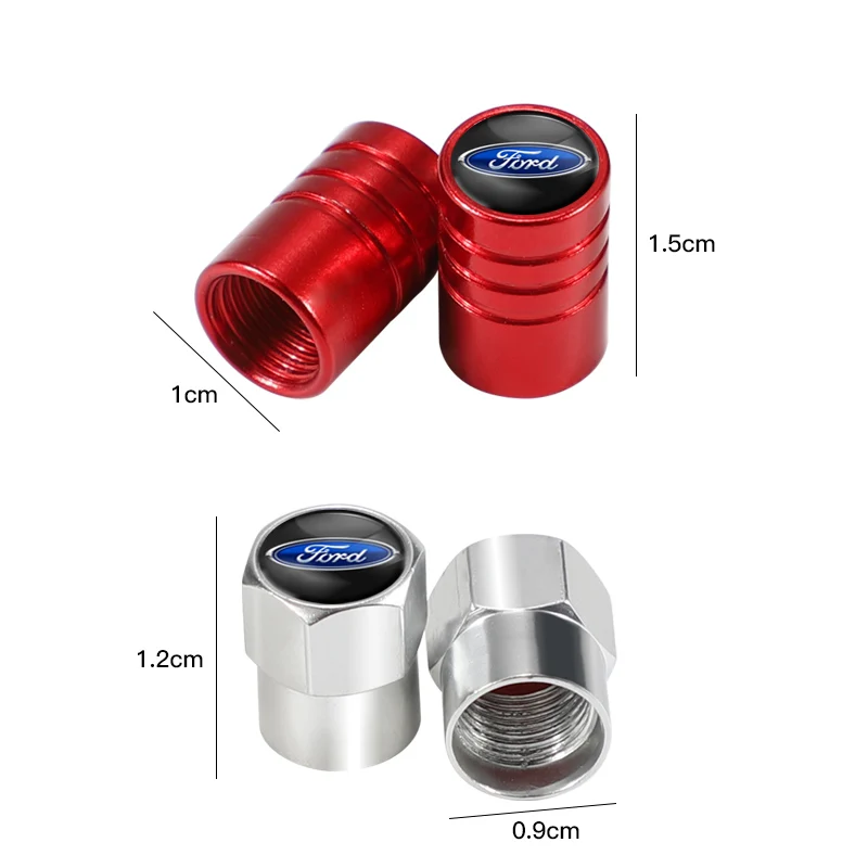 Колпачки клапанов для автомобильных шин алюминиевые колпачки воздушных Ford Focus