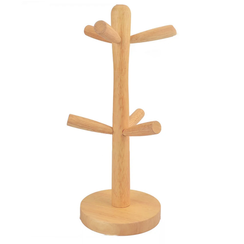 Деревянный подстаканник для кухни подвесная стойка сливных чашек в