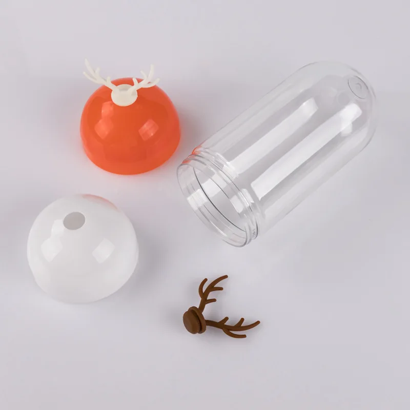 One-time capsule plastic bottle cold drink fruit juice Milk Tea Cup fresh milk yogurt custom-made | Дом и сад
