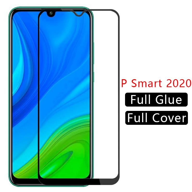Чехол для huawei p smart 2020 защитный экран из закаленного стекла psmart smar smat samrt