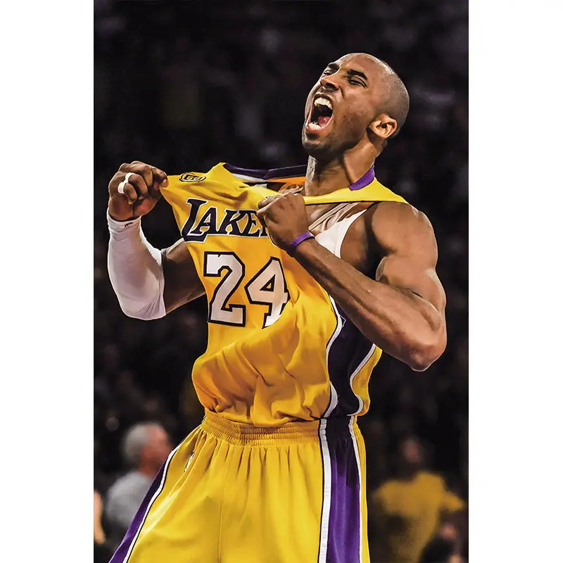 

Kobe Bryant James Curie Basketball Sports Player Wall Stickers Art Home Decor Vinyl Decorated Decals Boys Living Room Decoration