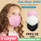 детский маска kn95 cubrebocas детский маска ffp2 сертификация Детская многоразовая маска для лица, сертифицированная ce