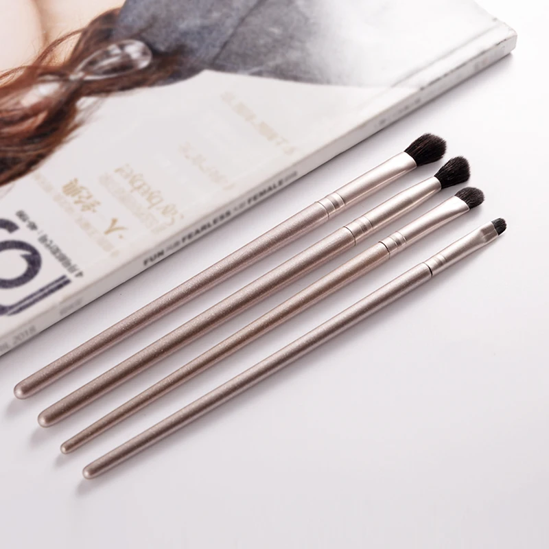 Anmor набор кистей для макияжа 4 шт./лот тени век Смешивание Подводка глаз макияж