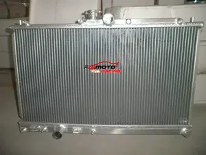 All Aluminum Radiator Cooling For 2001-2003 MITSUBISHI LANCER EVO 7/8 Manual MT 2002 01 02 03