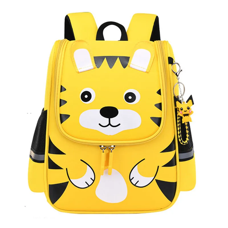 Рюкзак для девочек и мальчиков, с мультипликационным принтом, с 3d-изображением животных