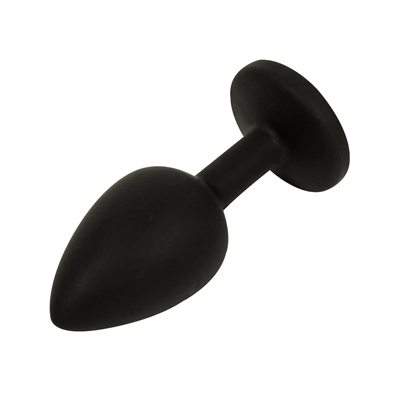 Силиконовая Анальная пробка с кристаллами ювелирные изделия Анальный тренажер