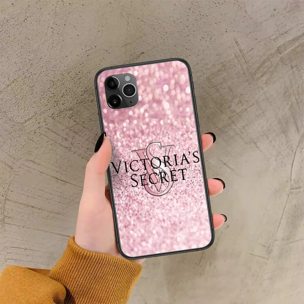 

Victoria Exy Fashion Phone Case For Iphone 4 4s 5 5S SE 5C 6 6S 7 8 Plus X XS XR 11 12 Mini Pro Max 2020 black Funda Tpu Coque