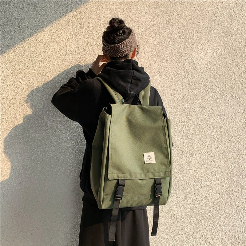 Вместительный водонепроницаемый Женский Повседневный Черный рюкзак для