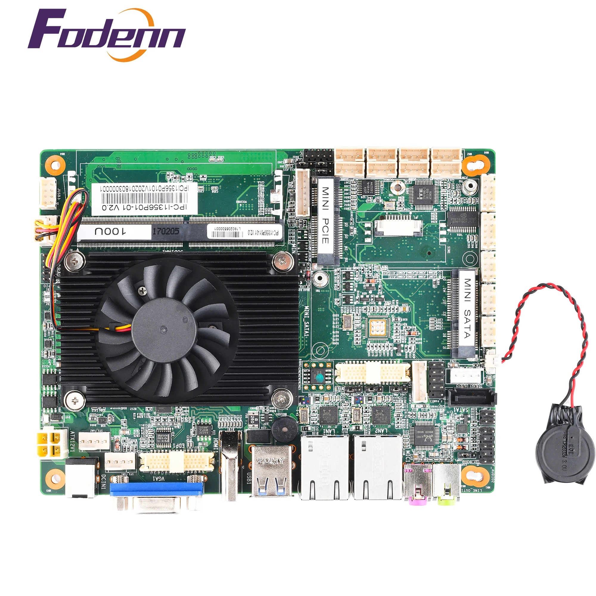 

Fodenn Intel Skylake Core I3 7100U DDR4 Notebook Memory MINI-ITX Industrial Motherboard