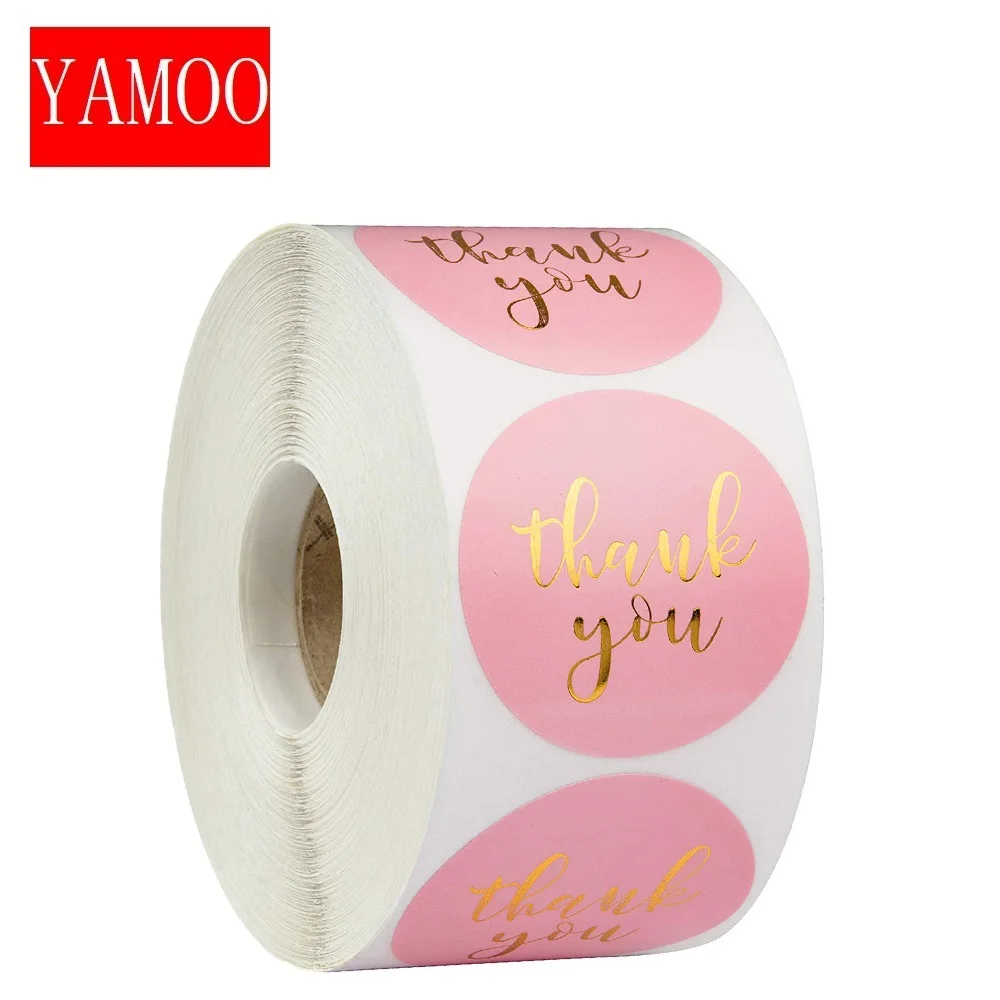 Красивая розовая Этикетка/каждая наклейка герметипосылка рождественский