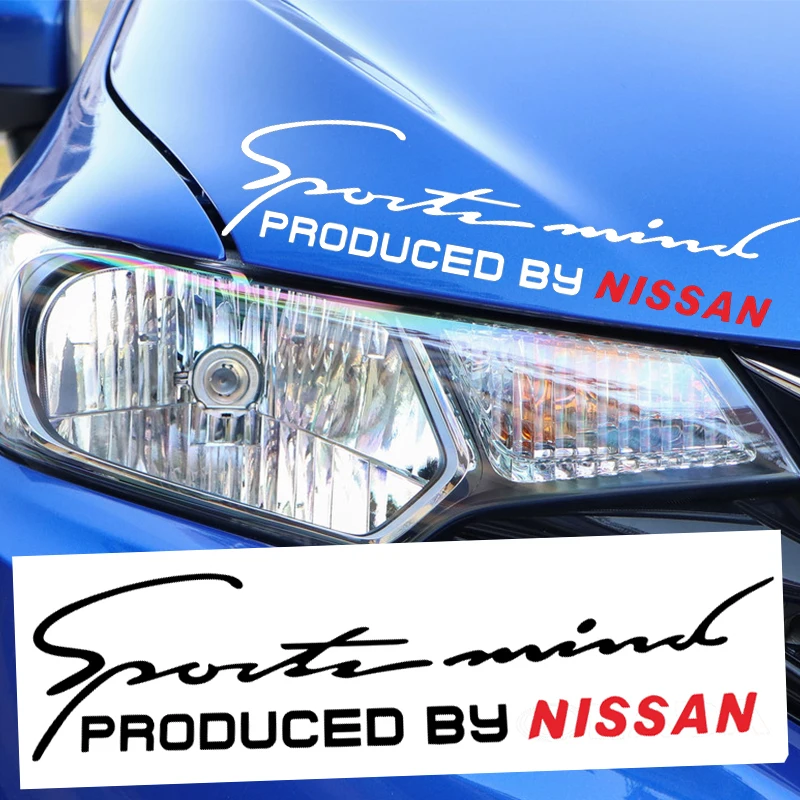 1 шт. светоотражающая декоративная наклейка для автомобильных фар NISMO Nissans Tiida Teana