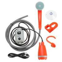 portable car washer camping shower high pressure washing machine car shower washer electric water pump outdoor travel set