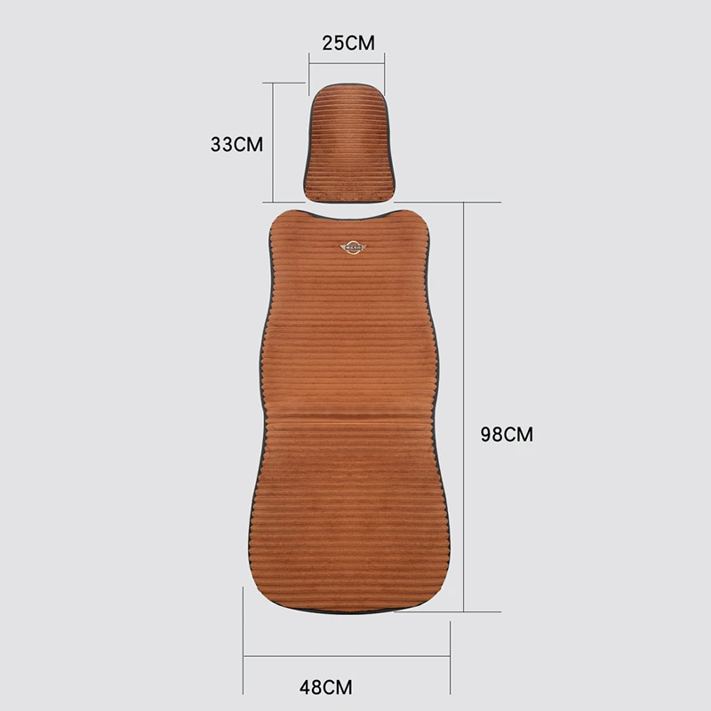 

1pcs car seat protector cover plush heating pad 12v heater auto parts heated cushion front seats 2 pcs car accessories