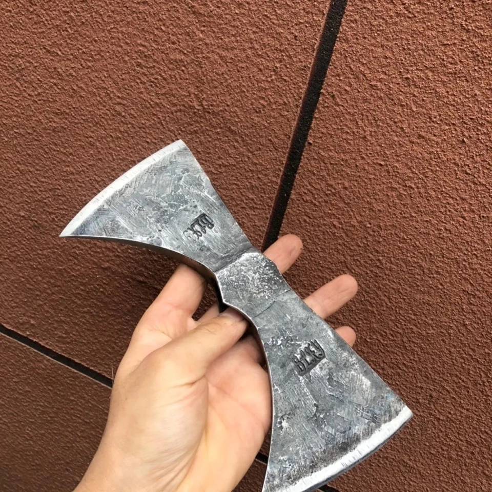 

Double blade axe outdoor camping axe Viking axe Nieman axe logging axe home hand forged axe woodworking open mountain multi-purp