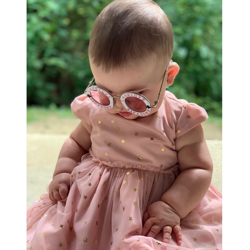 Очки солнцезащитные однотонные с надписью 7 цветов| |