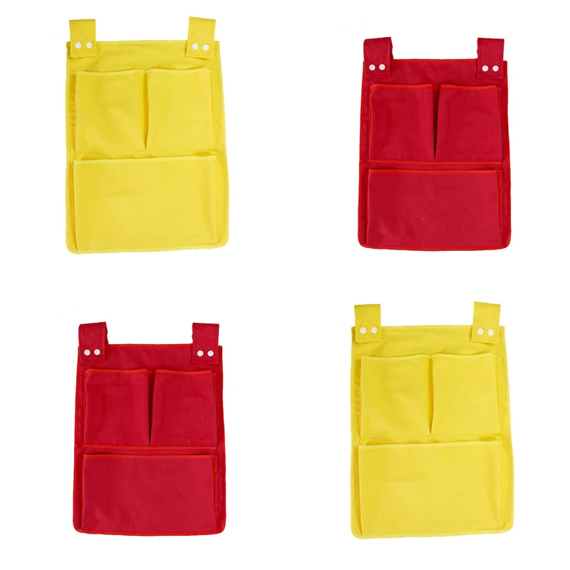 Подвесная Холщовая Сумка для детской кроватки органайзер детских