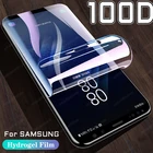 Гидрогелевая пленка для Samsung Galaxy S20 S21 Ultra Note 10 Plus S8, защита для экрана S 8 9 10 Lite E 20 21 M 31 A 51, зеркальная, не стекло