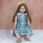 Мягкая силиконовая кукла-реборн с 3D рисунком, 70 см
