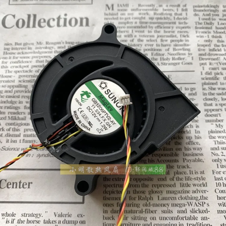 

Новый GB1206PTV2-AY 12v 0.11A 1,2 Вт 6025 6 см защиты электродвигателя Вентилятор охлаждения