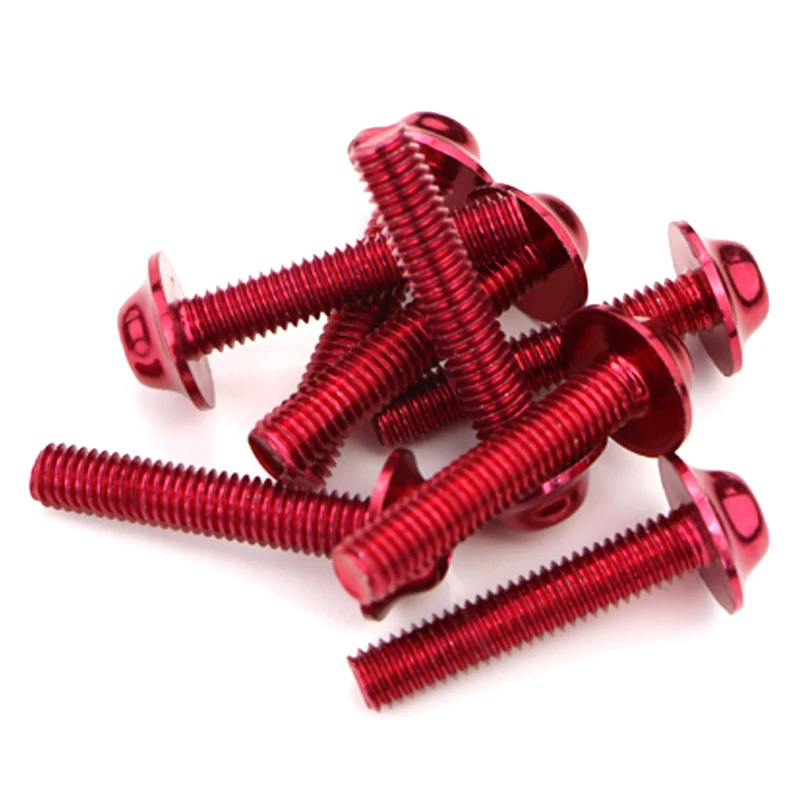 Комплект алюминиевых винтов для болтов обтекателя с ЧПУ подходит KAWASAKI Ninja ZX 6R ZX10R