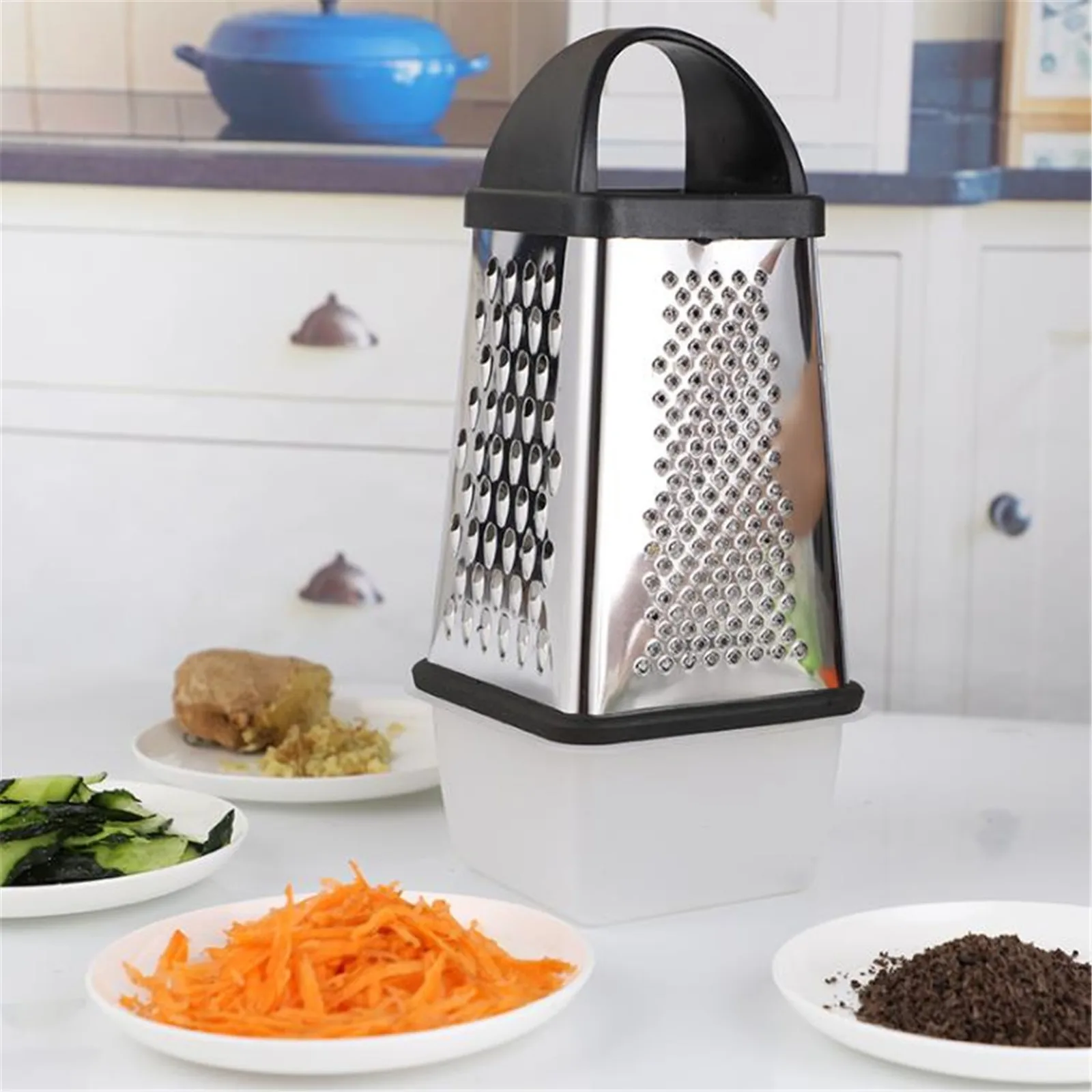 2 в 1 ремешок для овощей слайсер измельчитель дуршлаг фруктов корзина