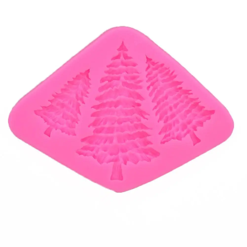 DishyKooker Chritstmas дерево силиконовая форма помадка для шоколадного торта украшение DIY