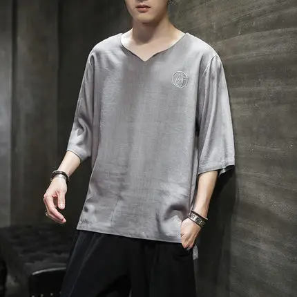 

Summer men's business casual short sleeve t-shirt 2274