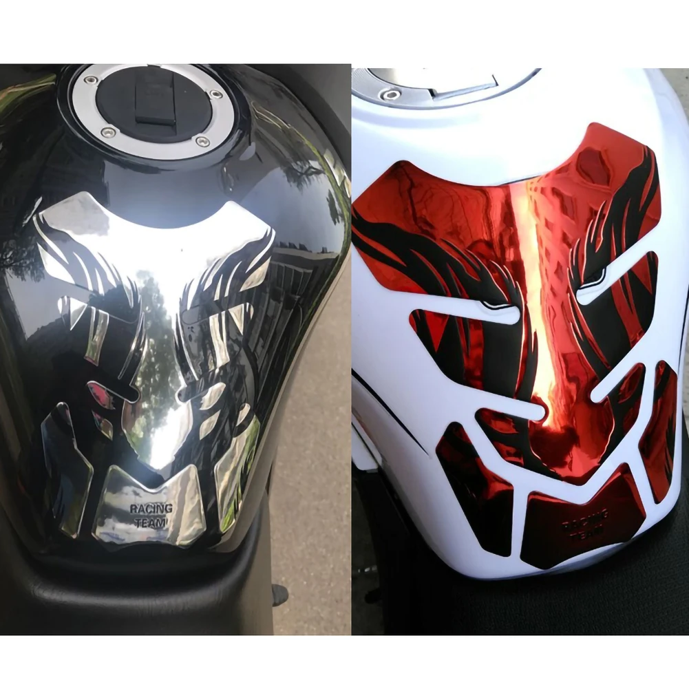 3D Motorcycle Sticker Decal Gas Oil Fuel Tank Pad Protector Case for Yamaha Suzuki Kawasaki Honda KTM BMW Harley | Автомобили и