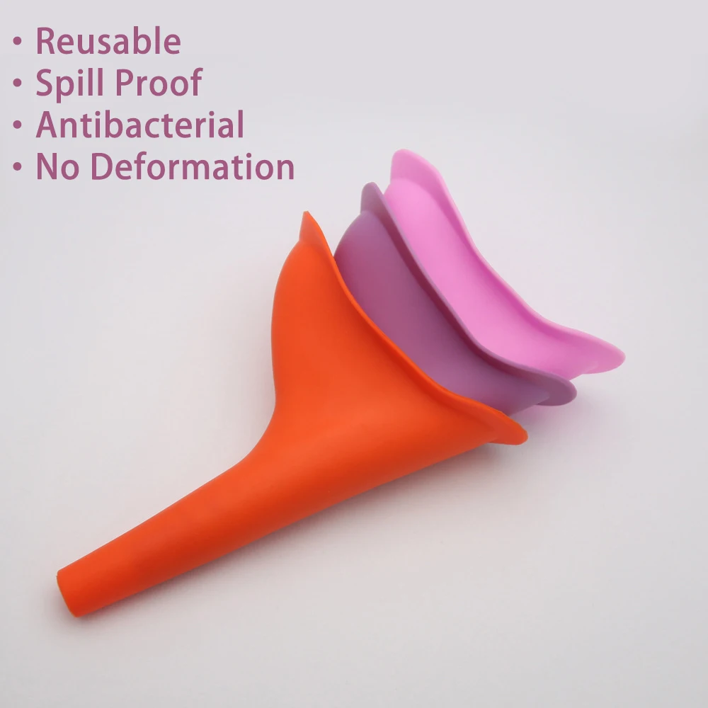 Писсуар силиконовый для женщин писсуар мочи портативный туалет чрезвычайных