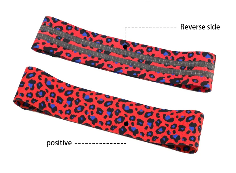 Сжимаемый хлопок для йоги лента натяжения многоцветная хип-сопротивление