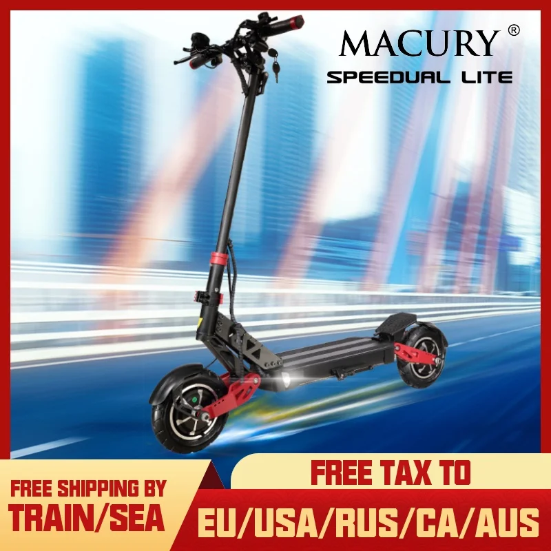 MACURY Модернизированный ZERO 10X & SPEEDUAL Lite 10 дюймов двойной мотор электрический скутер