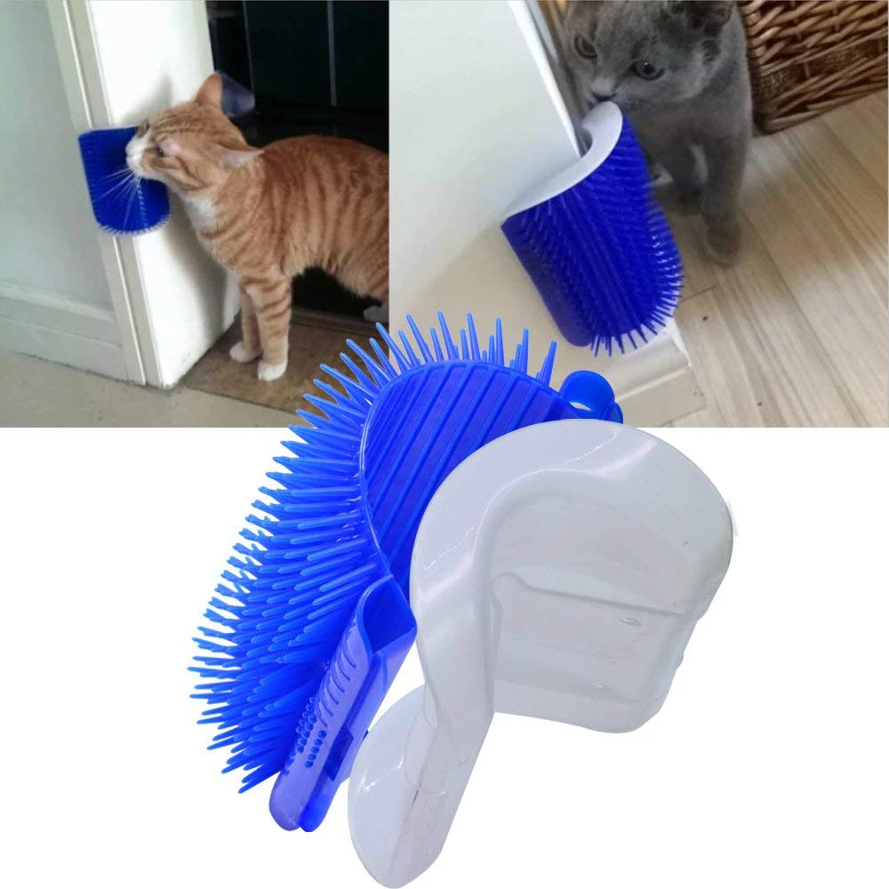 Кот щетка угловой кошки массаж самогруша Расческа с котенок кошка Уход за