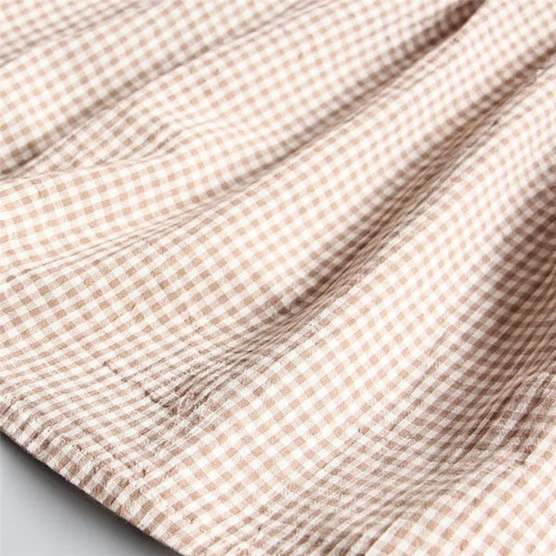 

Child litter Girl t-shirt kids A-Line Plaid Bowknot cute Tops Party Princess Short Sleeve o-neck tee clothes for 2-6Y summer A40