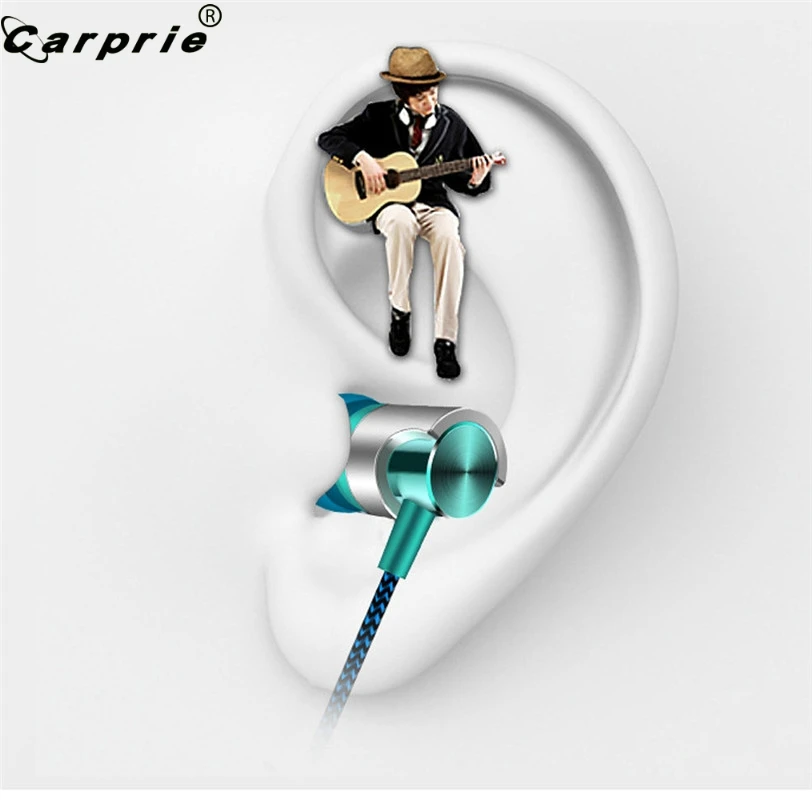 Универсальные наушники CARPRIE стереонаушники-вкладыши 3 5 мм с микрофоном для