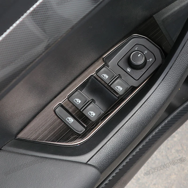 

Автомобильная дверь, стеклоподъемник Для Skoda Karoq 2018 2019 2020 2021, аксессуары для интерьера, автомобильные молдинги