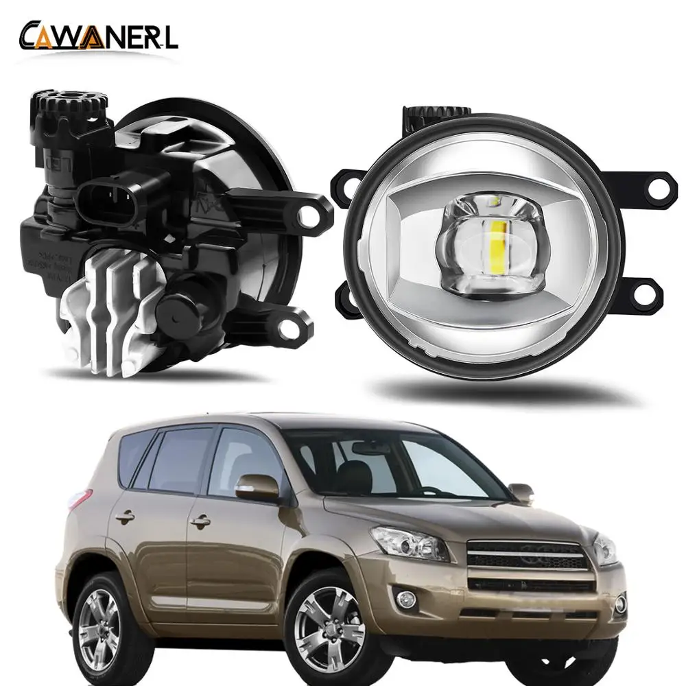 LED Fog Light For Toyota RAV4 RAV 4 2006-2012 2016-2018 Car Front Bumper Lens Lamp Daytime Running 30W 8000LM 12V | Автомобили и