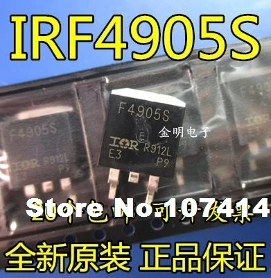 10 шт./лот IRF4905S IRF4905STRPBF F4905S TO-263 MOS | Лампы и - Цена: 