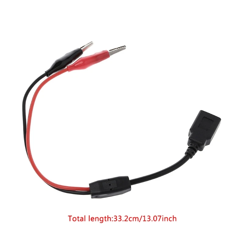 2020 новые медные зажимы аллигатора с проводом женский USB разъем Тестовые провода