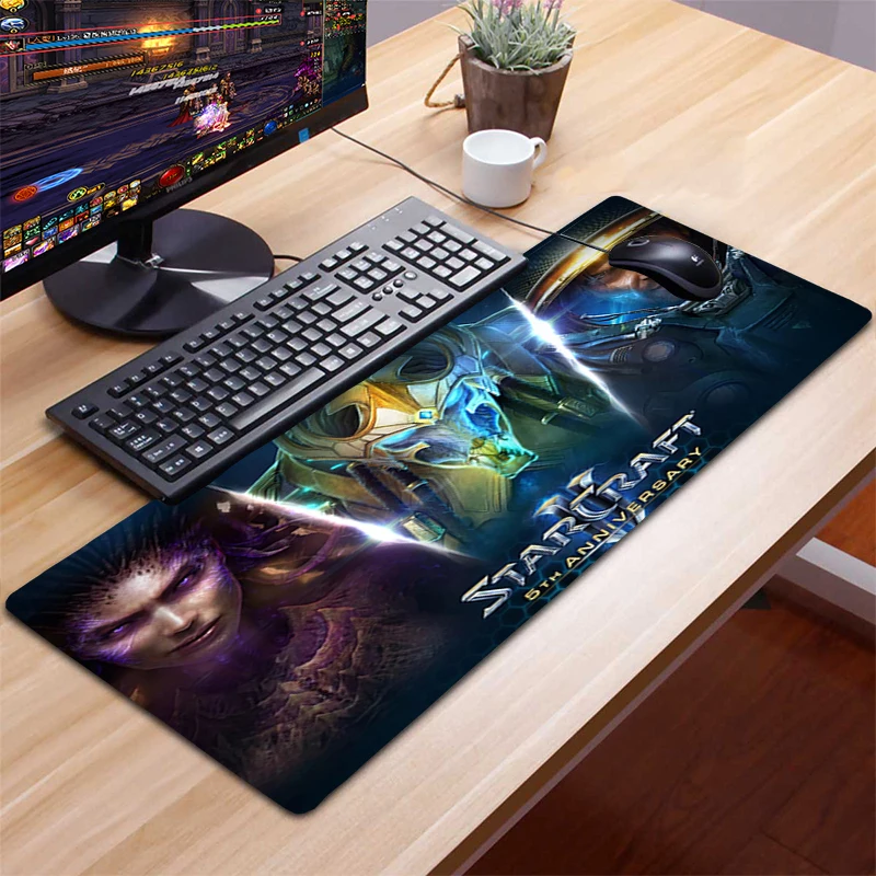 xxl мышь 90x40 см игровая клавиатур
